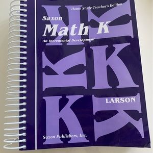 Math K Home Study Teacher's Edition - Purple